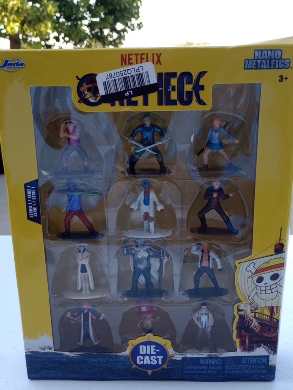 Netflix Jada One Piece Nano Metalfigs Die-Cast Figure Set NIB